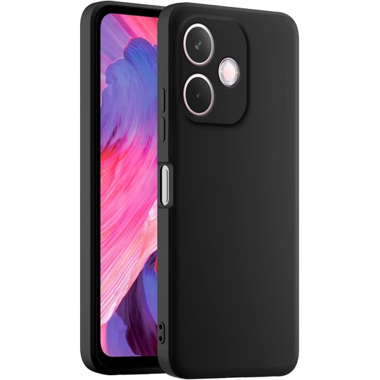 Husa Soft Touch, slim, ALC Mobile, anti soc, compatibila cu OPPO A5 PRO 5G, Negru Tpu